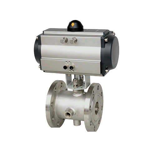 一體式保溫氣動球閥BQ641H